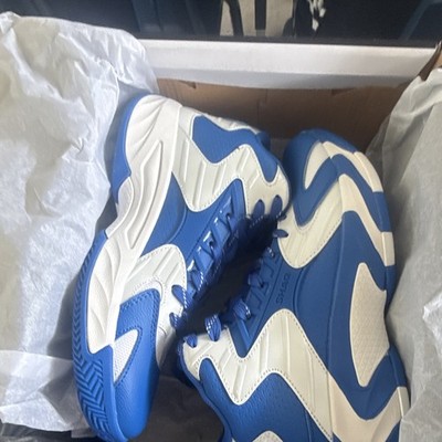 SHAQ Devastator 2.0 Men's Basketball Shoes Blue White AQ95042MMW from shaqs team