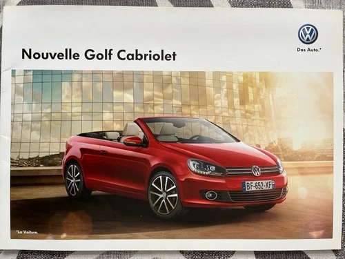 2011 Volkswagen Golf Cabriolet Catalog / Brochure -