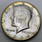 1964 TONED Kennedy Silver Half Dollar CHOICE BU *UNCIRCULATED*