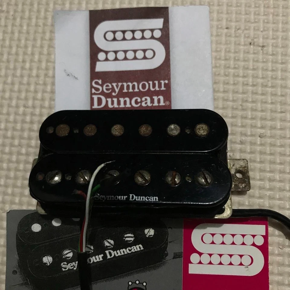 Seymour Duncan SH-4 JB Humbucker Pickup Bridge des années 90 noir - Photo 3/4