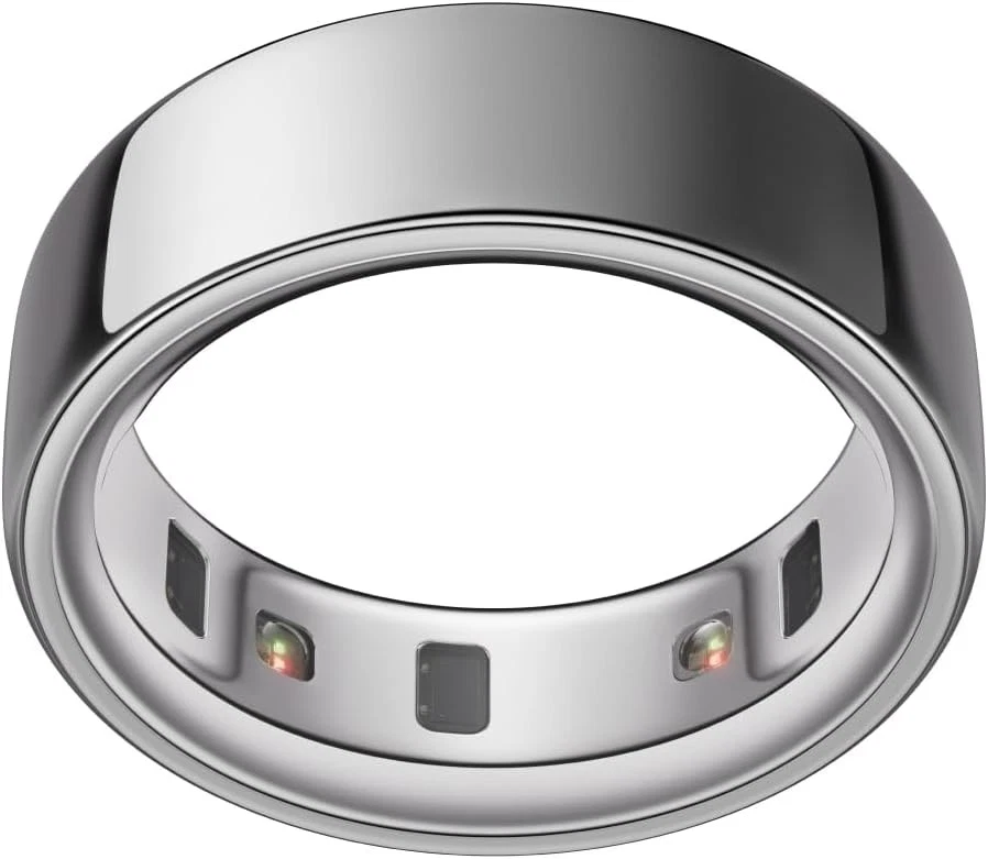 Oura Ring 4 Titanium Brushed Silver Size 9 NEW