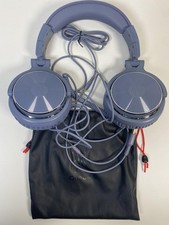OneOdio Wired Headphones Gray Over-Ear Foldable Detachable Coiled Rotating