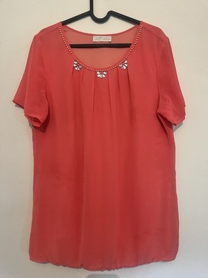 Shirt Korallenfarbe Judith Williams Collection Gr. 40