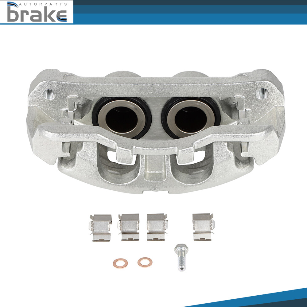 Front Brake Caliper with Bracket for 2013-2019 Ford F-350 Super Duty Driver Side