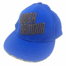 Under Armour Raised Embroidered Spell Out Fitted Cap Hat Youth Adjustable