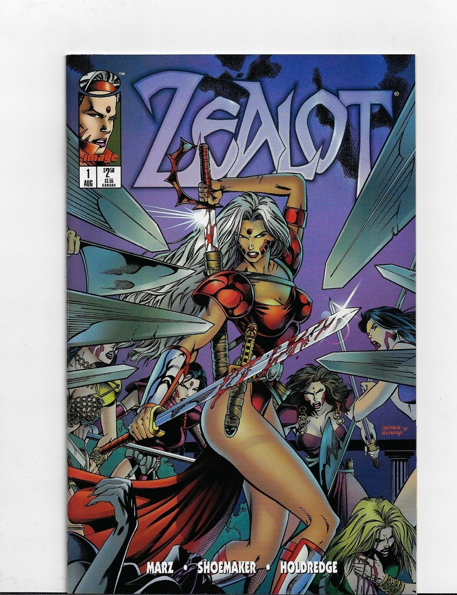 ZEALOTジーロットMadJumperII GRAPHIC ZEALOTジーロットMadJumperII GRAPHIC Zealot #1 & #2 1995, Image