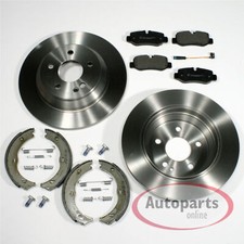 Bremsscheiben Ø 300 mm + Beläge Handbremse hinten für Mercedes V Klasse [W447]