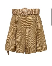Zimmermann Empire Linen Shorts Size 1 (UK 10) NEW