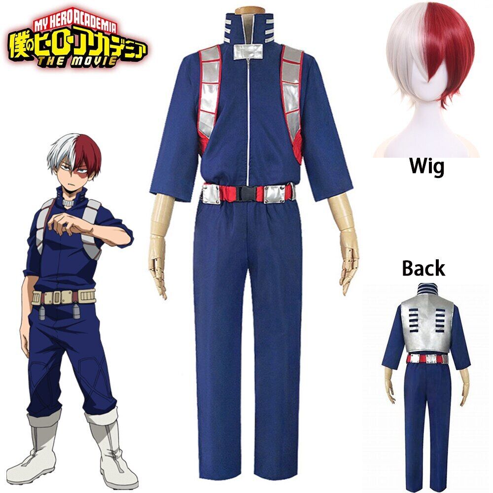 Boku no Hero Academia the Movie 3- Todoroki Shoto Cosplay Outfits