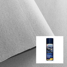 Kit rivestimento tessuto cielo tetto auto colore nero beige grigio + colla