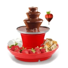 Three Layer Chocolate Fountain Machine, Detachable Chocolate Waterfall machine