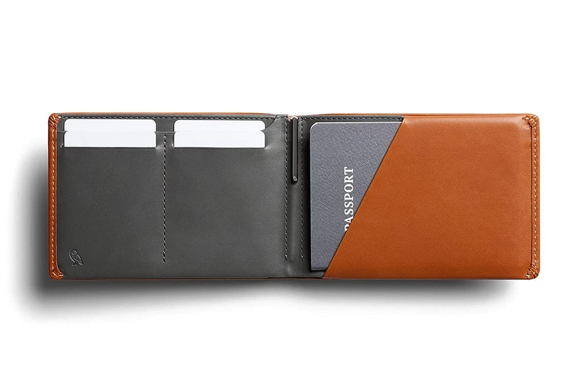 Bellroy Travel Wallet (Slim Leather Passport Wallet, RFID Blocking 