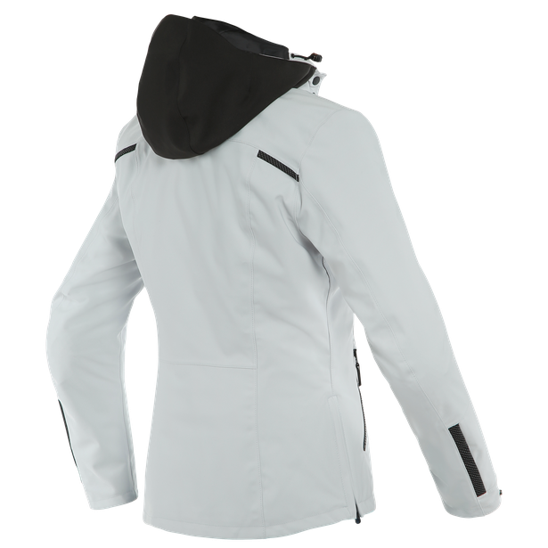 Women's Motorcycle Jacket Dainese Mayfair Lady D-Dry Black Gray