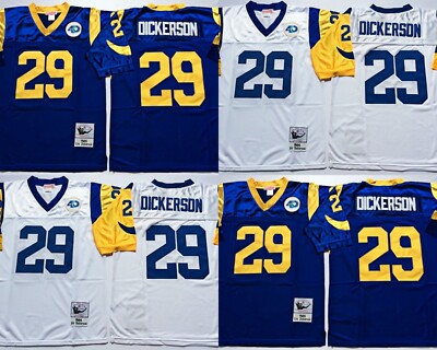 Los Angeles Rams Shirt Top Vintage Throwback NO.29 EU Big & Tall Size
