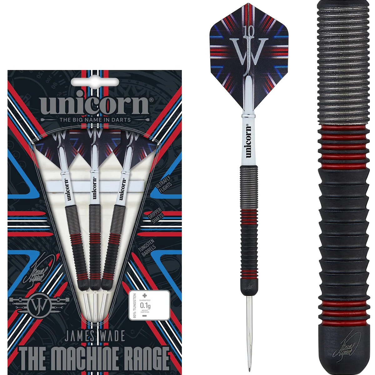 20 Gram UNICORN JAMES WADE THE MACHINE RANGE 80% TUNGSTEN STEEL
