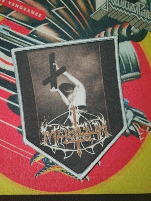 Marduk Shield Patch Black Metal Gorgoroth Battle Jacket Kutte *