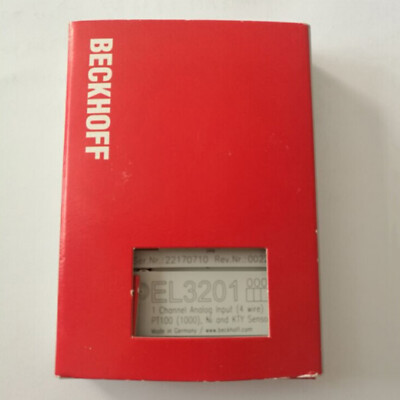 Beckhoff EL3201 PLC Module EL 3201 New In Box Expedited Shipping 1PC