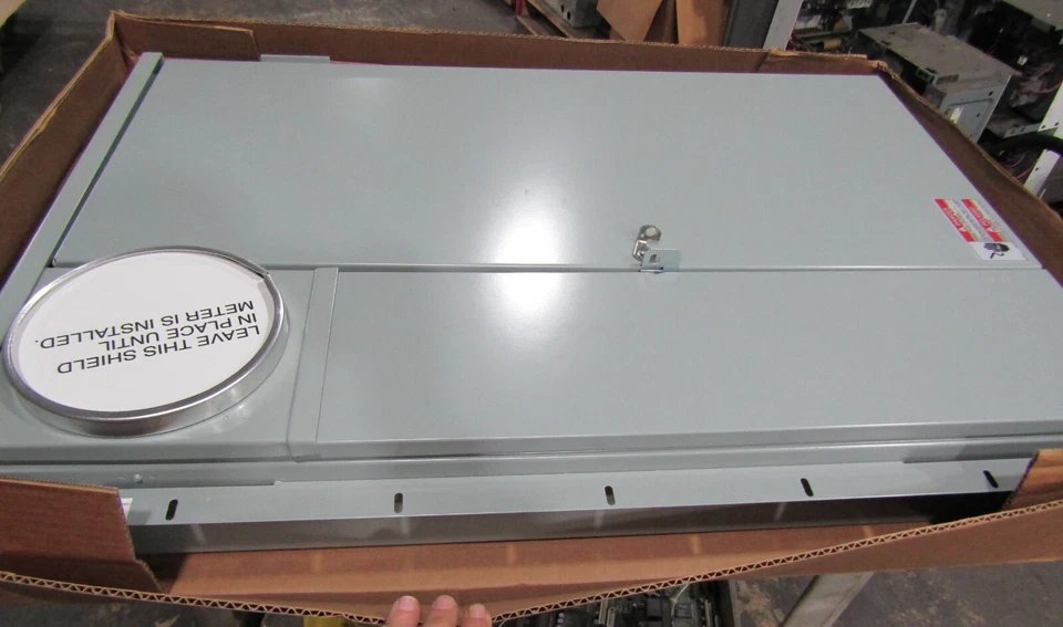 💥NEW EATON 200 AMP OUTDOOR METER BREAKER 120/240 VAC 1Ø MBE4040B200BTF - Image 3 of 4