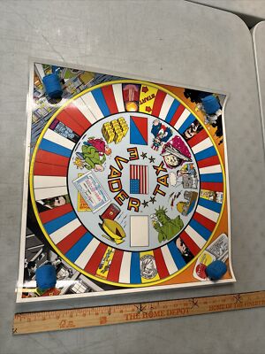 Tax Evader Game Design Laminated Nate Butler Rolled