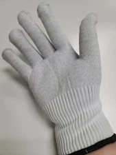 Vinyl Car Wrap Vehicle Wrapping Application Carbon Fiber Light Gray Glove Tool