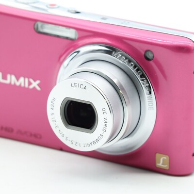 す*〜様 パナソニック　LUMIX FX77 ピンク Panasonic Lumix Digital Camera Glamorous Pink Dmc-Fx77-P From JP