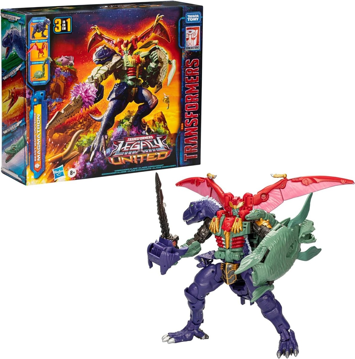 HASBRO TRANSFORMERS LEGACY UNITED COMMANDER BEAST WARS UNIVERSE