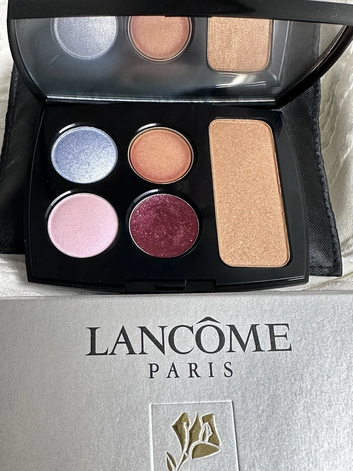 Lancome 2 Eye Shadow  Sky 2 lipstick Wine Bronzer Blush Palette - Image 2 of 4