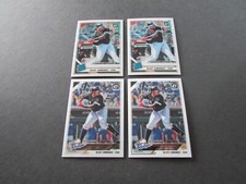 Lot of 4) 2019 Donruss Optic Baseball Eloy Jimenez Rated Rookie & The Rookies
