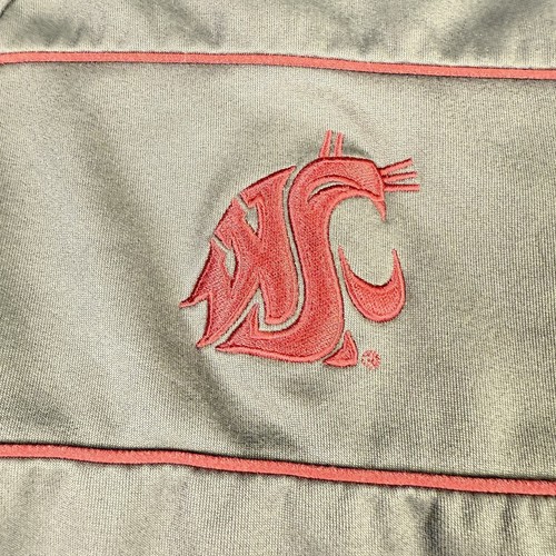 Nike Washington State Cougars Full Zip Fleece Lined Mens Size Medium Brown - Picture 2 of 12