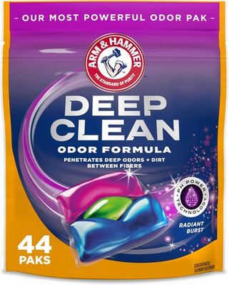 #ad #ad ARM amp; HAMMER™ Deep Clean Odor Formula Laundry Detergent 44 Count Pack of 1 $23.20
