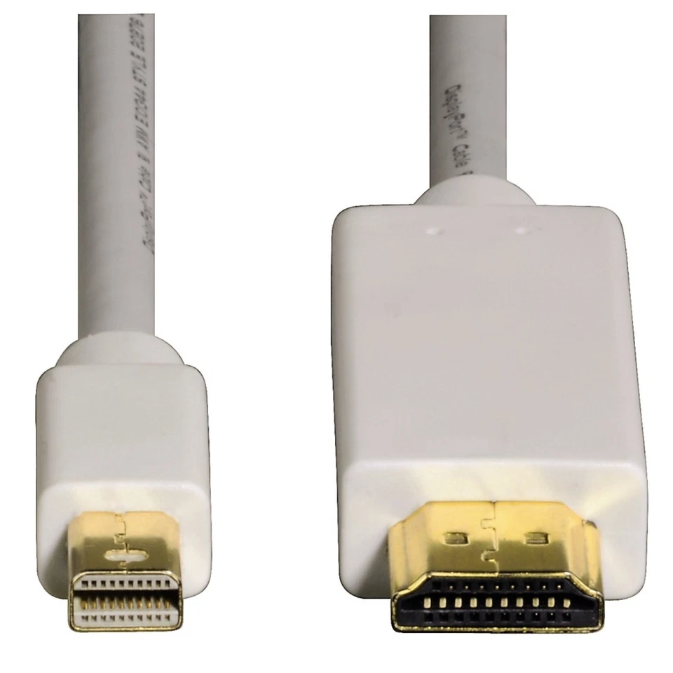 Hama Mini-Displayport auf HDMI-Stecker Adapter-Kabel mini DP zu HDMI Thunderbolt - Bild 2 von 2