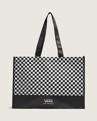 NWT Vans Off the Wall Checkerboard Reusable Tote Bag