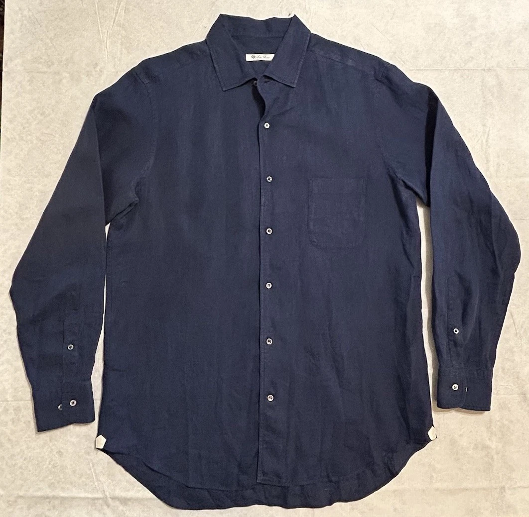 Loro Piana Linen Casual Button-Down Shirts for Men for sale | eBay