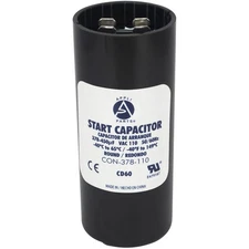 Appli Parts Motor Start Capacitor 378-450 Mfd (microfarads) uF 110-125 VAC... 