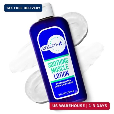 Epsom-It Soothing Muscle Magnesium Lotion - Epsom Salt Topical Cream with Arnica