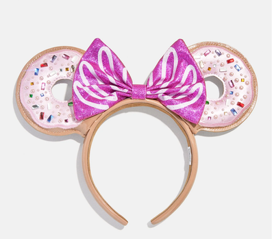 Disney Parks Baublebar Pink Sprinkle Donut Minnie Mouse Ears  display picture 3