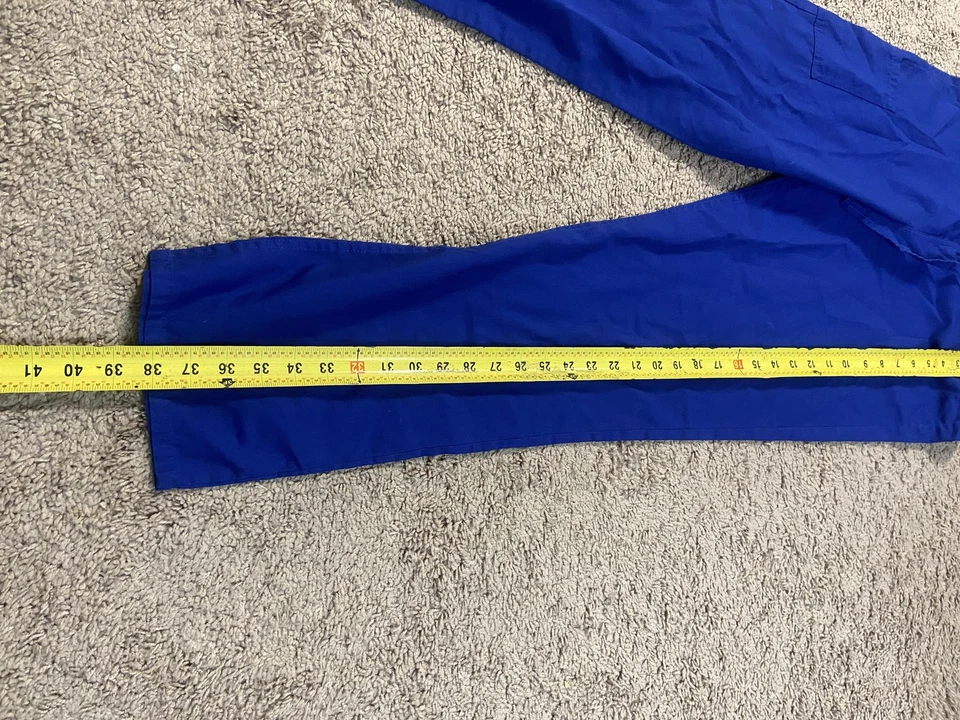 Pantalones Médicos ScrubZone Landau Unisex Extra Pequeños Azul Cobalto Médicos CN8522T Foto 2 de 4