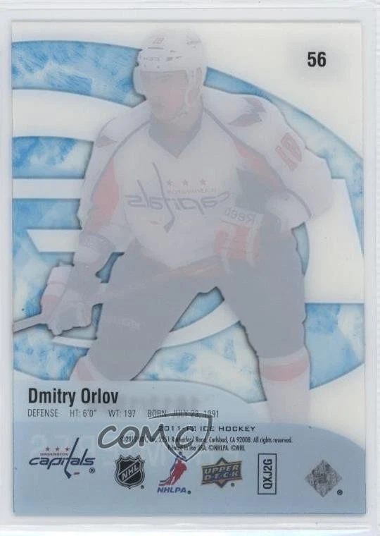 2011-12 Upper Deck Ice Premieres /1999 Dmitry Orlov #56 Rookie RC - Image 2 of 2