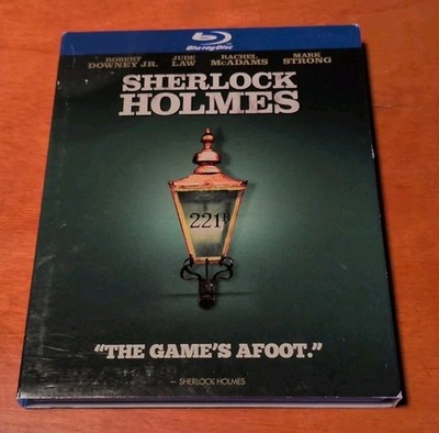 Sherlock Holmes Blu-ray Robert Downey Jr. Jude Law  Rachel McAdams  Mark Strong