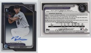 2024 Bowman Draft Chrome Prospect Auto Brody Brecht #CPA-BBR Auto