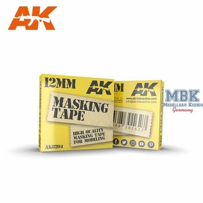 AK Interactive S.L. AK-8204 MASKING TAPE: 12MM