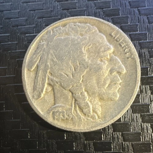 1939-D Buffalo Nickel 5C Circulated