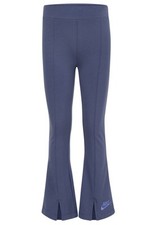 NEW Nike Girls Size 6X Swoosh Flared Leggings - Ashy Blue