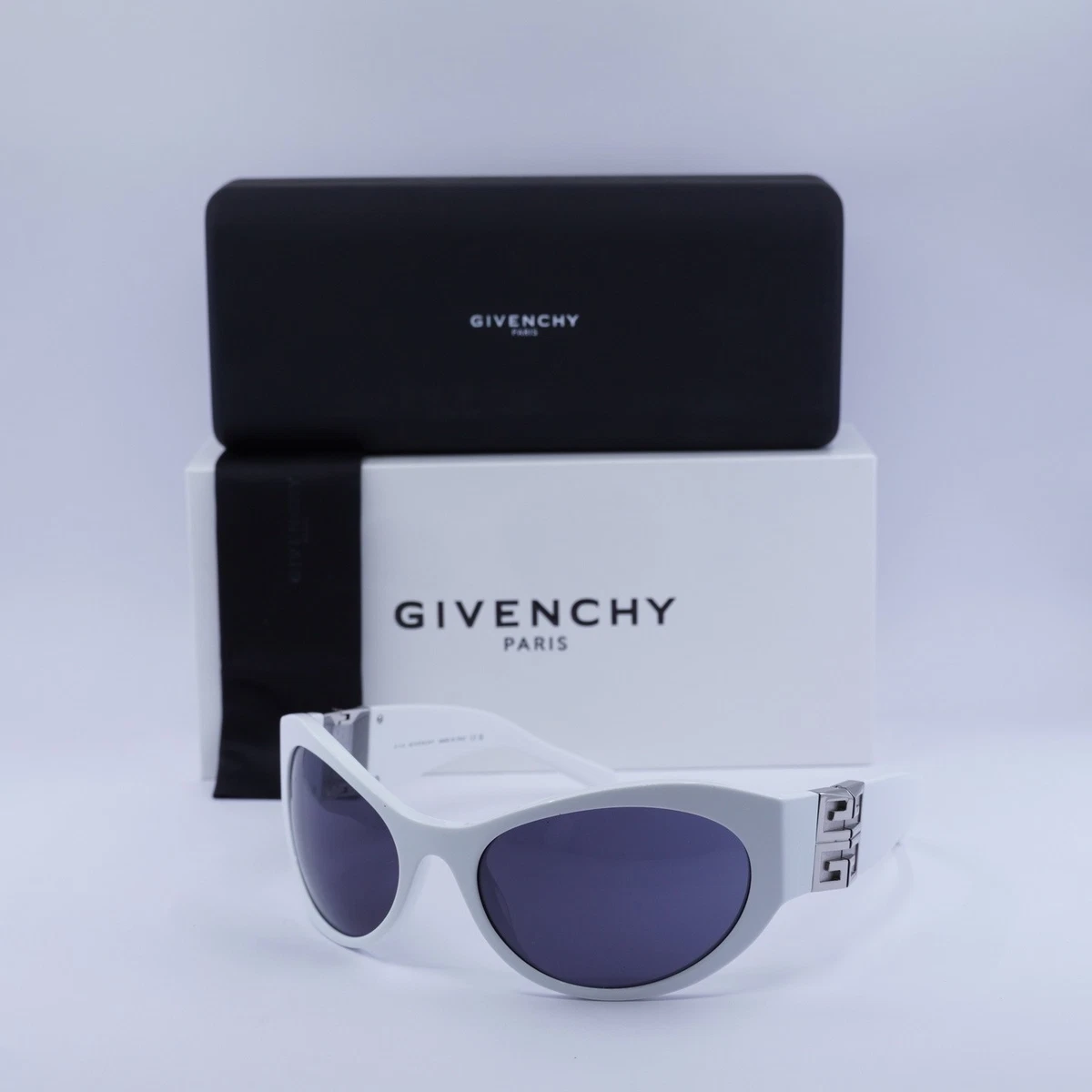 New Givenchy GV40073I 21A White/Grey 63-19-105 Sunglasses | eBay display picture 2