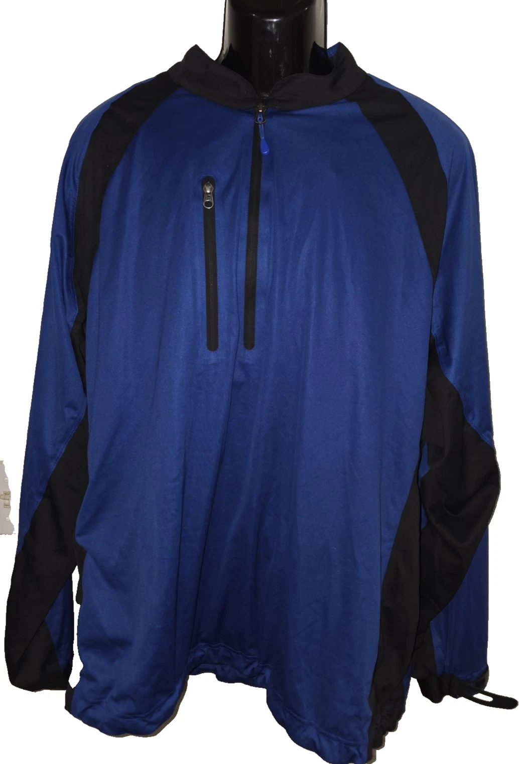 Sun Mountain Men’s Blue Black Rainflex Style Outdoor Coat Size XXL M021