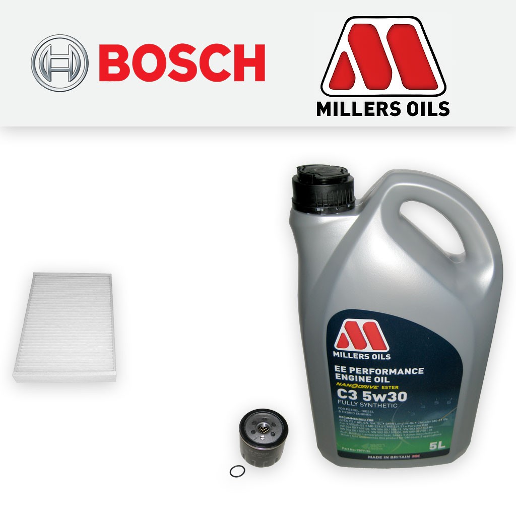 SERVICE KIT for VAUXHALL ASTRA H MK5 1.6 16V Z16XEP OIL CABIN FILTERS +5w30 OIL