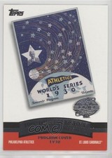 2004 Topps Philadelphia Athletics vs St Louis Cardinals Connie Mack HOF 1hb4