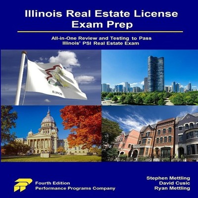 Illinois Real Estate License Exam Prep All-in-One Review and Test