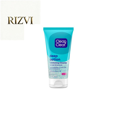 Clean & Clear Deep Action Exfoliating Face Wash, 5 fl. oz