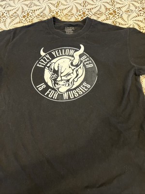 STONE BREWING Company Arrogant Bastard Ale Black T-Shirt Size L Large Rare